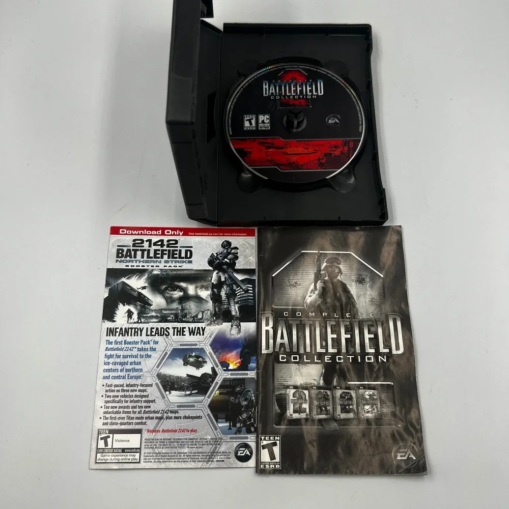 Battlefield 2 Complete Collection PC DVD-ROM EA Games 2007 Special Forces FPS